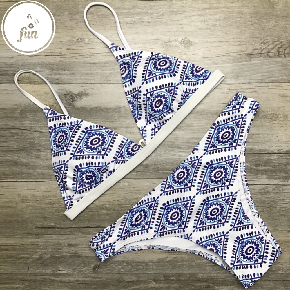 DELILAH Blue Bikini - Picture 2 of 3